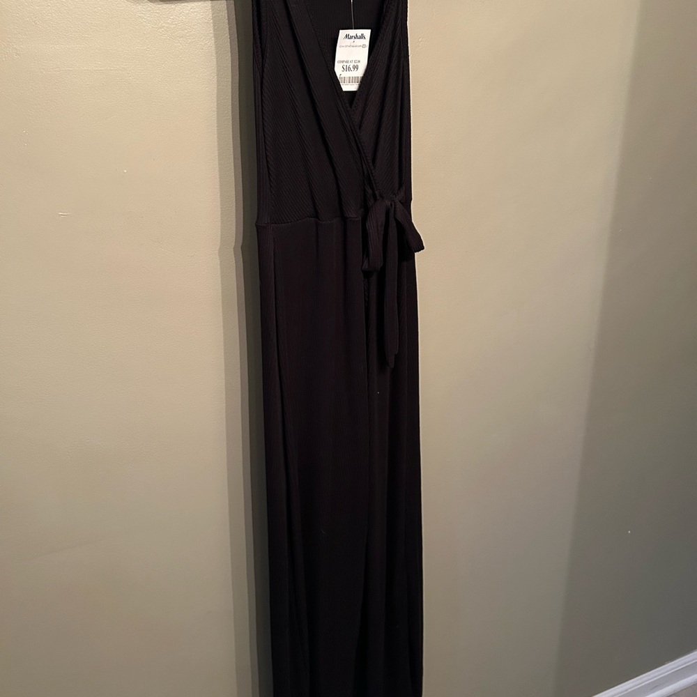 Jessica Simpson Black Midi Dress